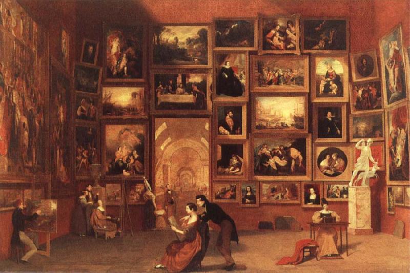 Samuel FB Morse Gallery of the Louvre